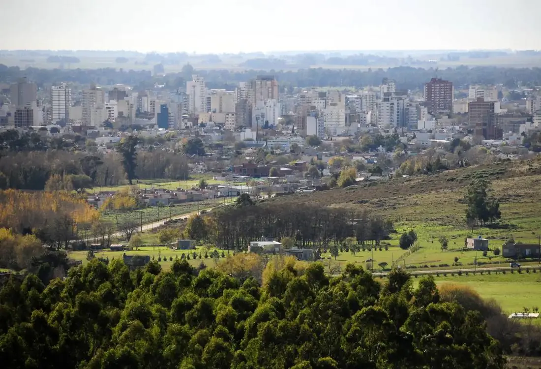 Vista de la ciudad de Tandil